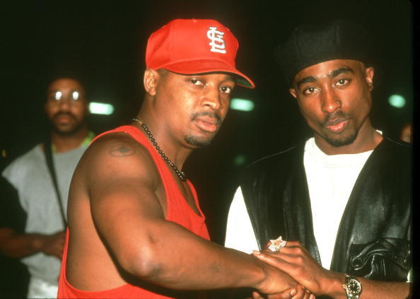 Tupac with Chuck D