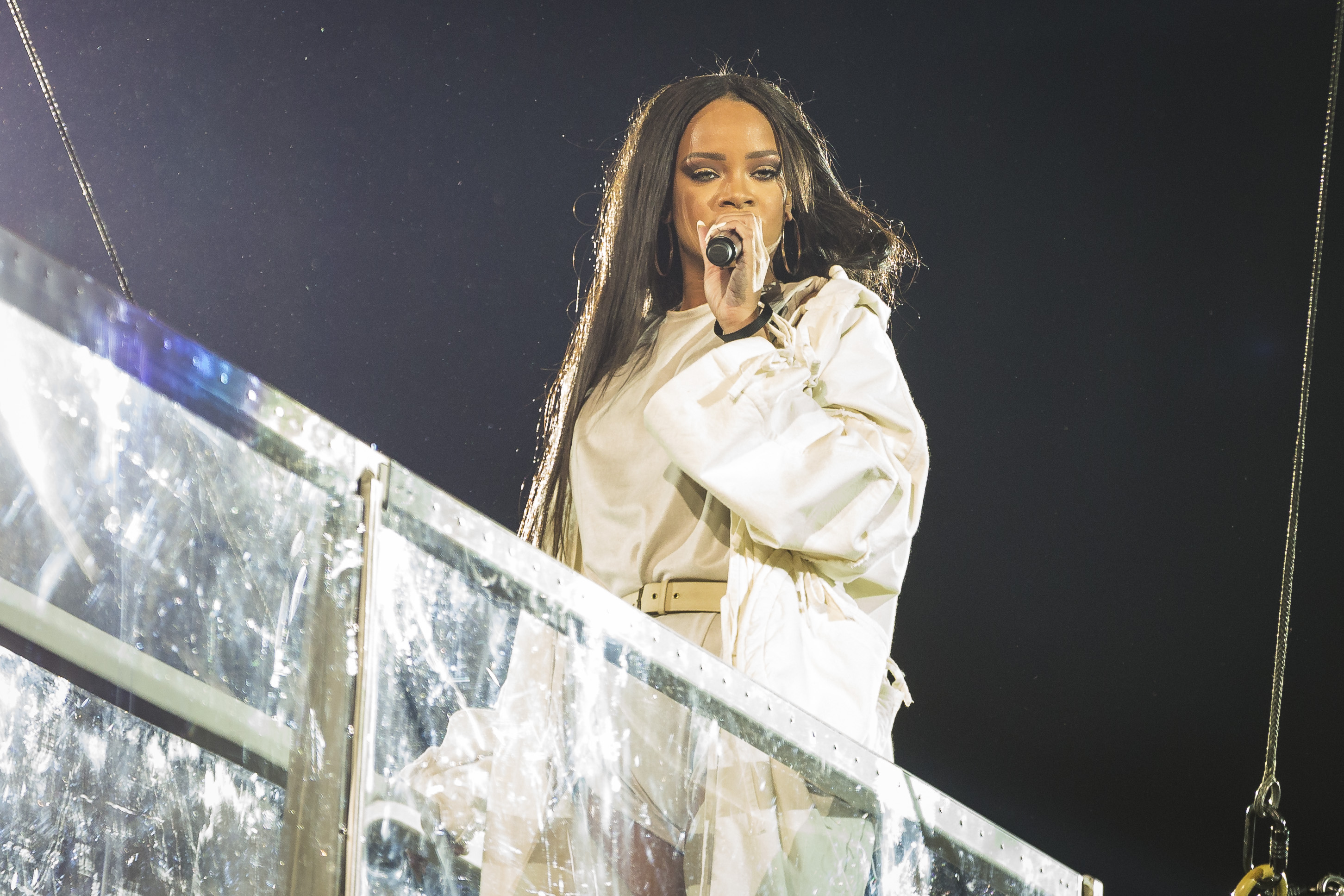 Rihanna Performs in Concert in Stockholm