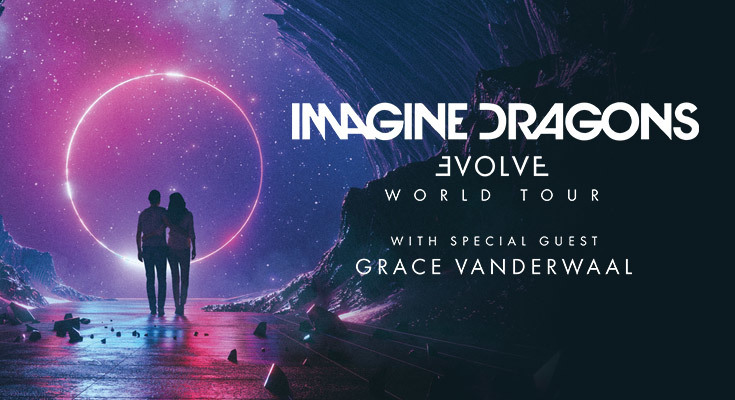 Imagine Dragons Evolve World Tour Flyer